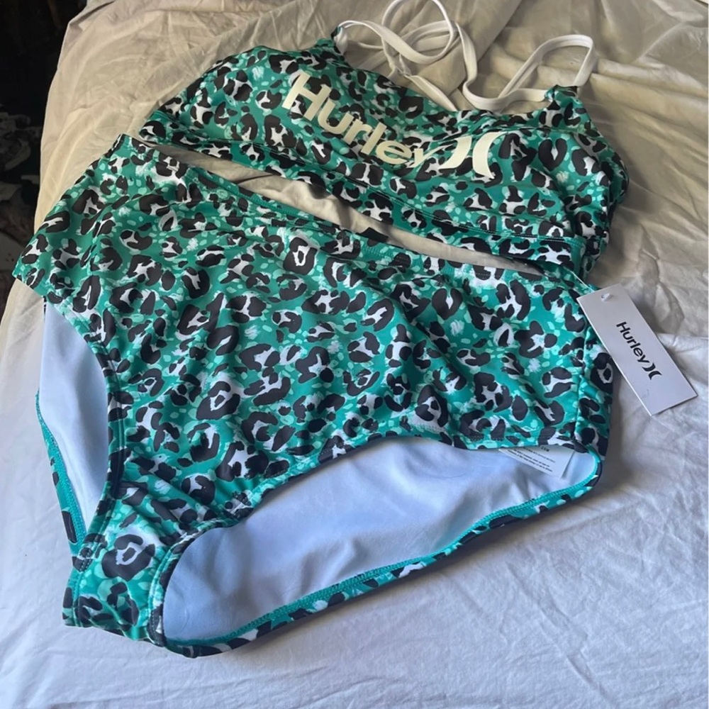 Hurley women’s two piece bikini and bathing suit